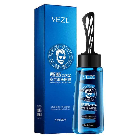 VEZE Cool Styling Oil Head Gel – Strong Hold, Non-Greasy & Long-Lasting
