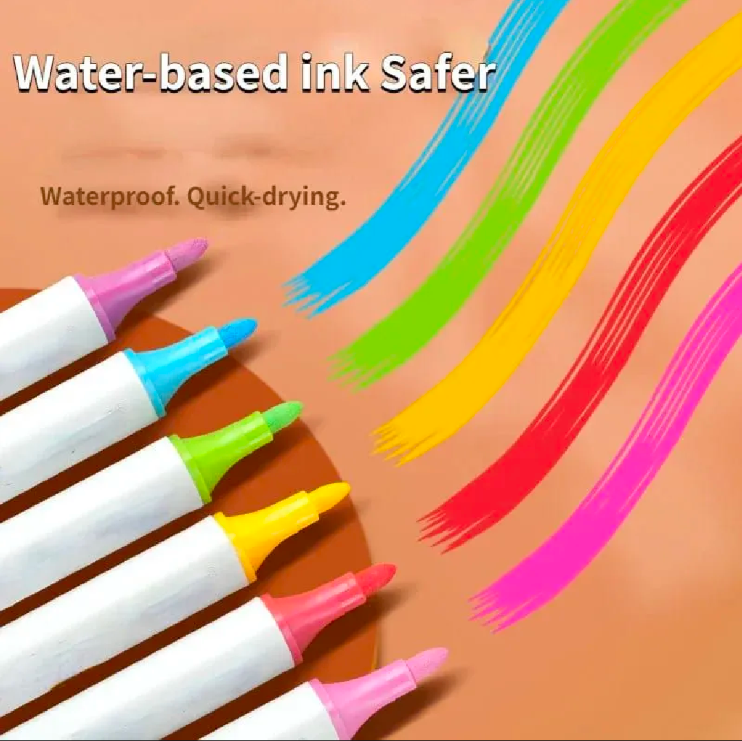 Acrylic Paint Markers β Vibrant Colors for Art & Craft