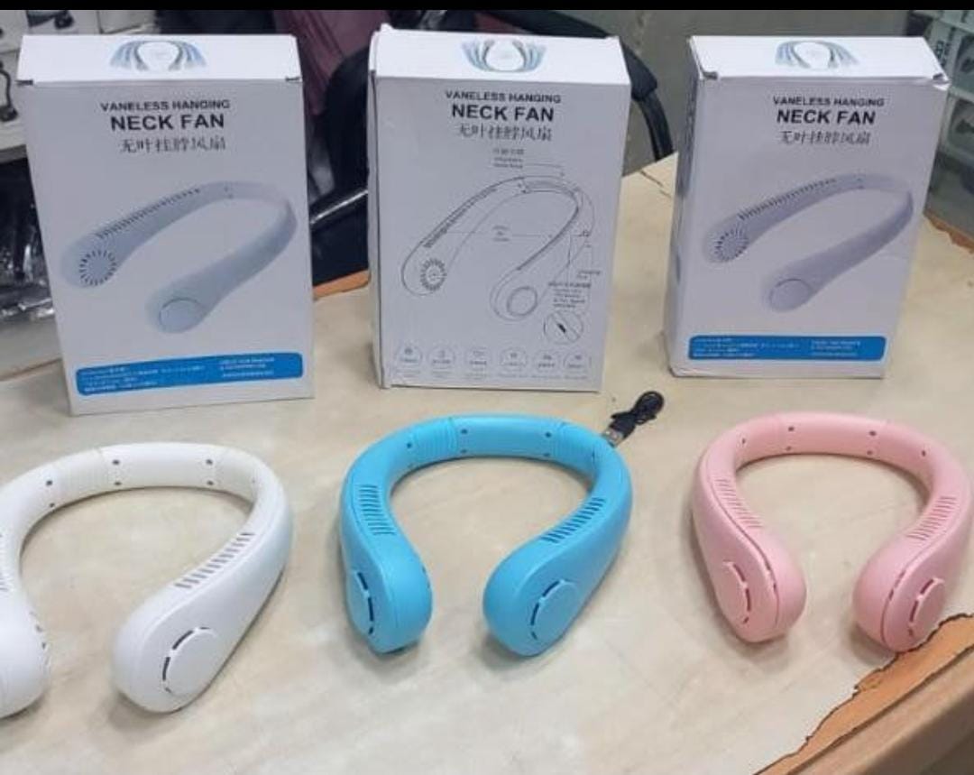PORTABLE RECHARGEABLE NECK FUSION FAN *AIR AURA