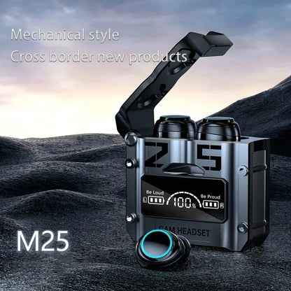 M25 Premium Noise-Cancelling Earbuds – Studio-Quality Audio, Transparency Mode