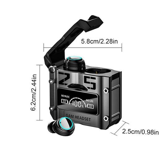 M25 Premium Noise-Cancelling Earbuds – Studio-Quality Audio, Transparency Mode