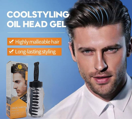 HEAVEN DOVE Styling Oil Head Gel – Strong Hold & Shine |