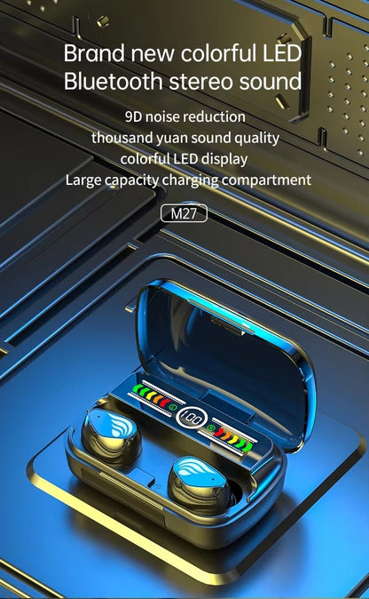 "M27 Bass boost Earbuds - Pure Sound, Unleashed"